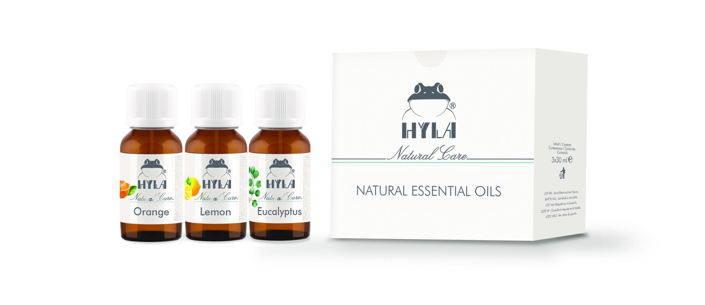 HYLA Natural Care - Ätherische Öle - 3x30ml EOL